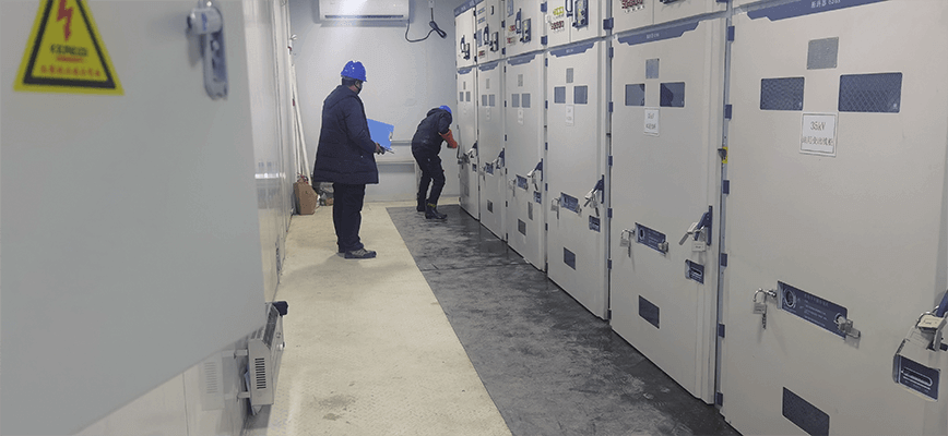 韓城東旭及芝陽鎮(zhèn)風電項目送出線路及35kV開關安裝工程